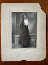 Load image into Gallery viewer, New York Girl with Long Hair Cabinet Photo
