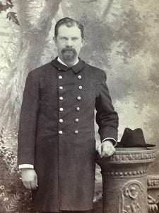 Helena Montana Occupational PANEL Cabinet Card 1880s Police Fireman Military?
