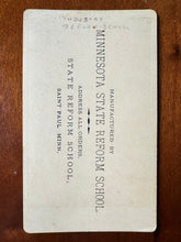 Load image into Gallery viewer, Rare Minnesota Reform School Products CDV
