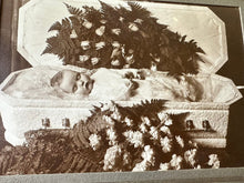 Load image into Gallery viewer, Large Format Post Mortem Child in Casket #2
