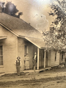 Full Plate Tintype WILSON HOUSE Hotel with Sign