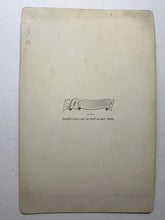 Load image into Gallery viewer, Rare Cabinet Card Civil War Nurse Adelaide Spurgeon Washington DC
