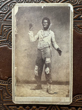 Load image into Gallery viewer, Unusual 1860s Cdv Of An ID’d Civil War Era Performer Rare
