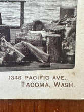 Load image into Gallery viewer, Washington Territory Steamboat Wharf in Tacoma with Train / Railroad
