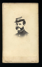 Load image into Gallery viewer, 12th Regiment Civil War Soldier by Gurney Original 1860s CDV Photo
