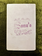 Load image into Gallery viewer, CDV Albino Sideshow Girl White Moor from Madagascar By SAMO’S Buffalo New York
