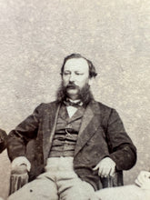 Load image into Gallery viewer, Extraordinary Pairing of Brady CDVs ANSON BURLINGAME &amp; Chinese Ministers 1860s

