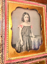 Load image into Gallery viewer, 2 Beautiful Sealed Daguerreotypes ID&#39;d Girl Philadelphia Photographer Van Loan
