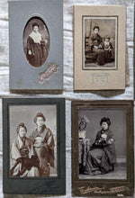 Load image into Gallery viewer, Lot of 8 Antique Photos of Japanese Women
