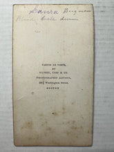Load image into Gallery viewer, RARE CDV Blind Educator Laura Bridgman +++ Ambrotype of Brother John D Bridgman

