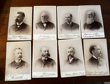 Load image into Gallery viewer, 38 SIGNED Cabinet Card Photo Massachusetts State Senators &amp; Representatives Lot
