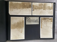 Load image into Gallery viewer, Antique WWI Era Snapshot Album Car Women Navy Airplane Football Sports
