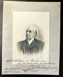 Dr. Ildefonso García Lagos RARE Signed Photo Writer Diplomat South America 1900s