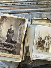 Load image into Gallery viewer, 100 Cabinet Cards Photo Lot
