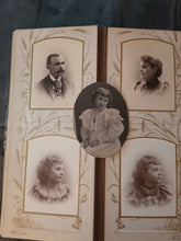 Load image into Gallery viewer, Large Album with 64 Cabinet Card Photos New York
