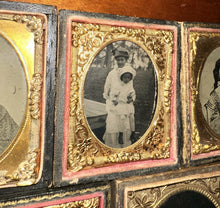 Load image into Gallery viewer, Lot Of Antique Photos In Cases Ambrotype Tintype
