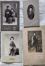 Load image into Gallery viewer, Lot of 8 Antique Photos of Japanese Women
