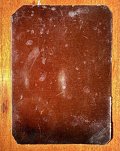 Load image into Gallery viewer, Excellent Tintype Photo Little Girl With Sleeping Dog Antique 1880s
