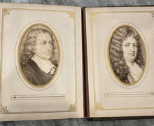 Load image into Gallery viewer, CDV Album Musician Author Poet Shakespeare Ole Bull Burns Beethoven Famous Photo
