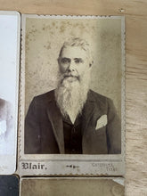 Load image into Gallery viewer, TEXAS Photographers Cabinet Card Lot Texas Rangers or Relatives?
