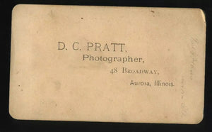 RARE CDV Taxidermy Of Mountain Bighorn Sheep Antique Photo Hunter Custer 1800s