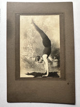 Load image into Gallery viewer, Awesome Male Gymnast Handstand Photo California 1910s Antique Vintage Men
