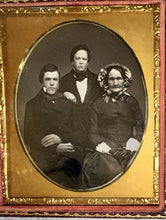 Load image into Gallery viewer, Nice Family Daguerreotype Sealed VG Condition 1850s
