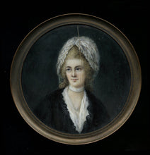 Load image into Gallery viewer, Antique Miniature Painting Portrait of a Woman - Signed Gainsborough
