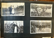 Load image into Gallery viewer, 1910s Album Page with Crossdressing Kissing Girlfriends &amp; Other Women
