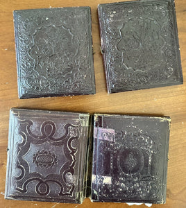 2 BROADBENT Daguerreotype Photo ID'd Sisters Philadelphia 1850s Lot