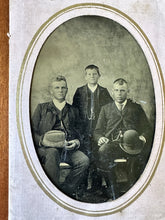 Load image into Gallery viewer, Boy Wearing Tinted Dress &amp; More antique tintype photo lot
