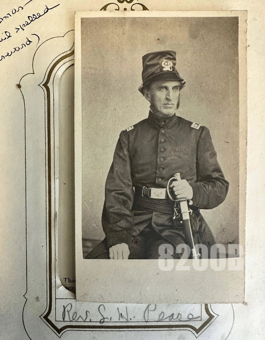 Very Rare Reverend LH PEASE Ellsworth Zouave 44th NY VOLS Civil War Soldier