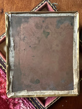 Load image into Gallery viewer, HANDSOME MAN WEARING WESTERN STYLE COWBOY HAT 1/6 PLATE DAGUERREOTYPE PHOTO
