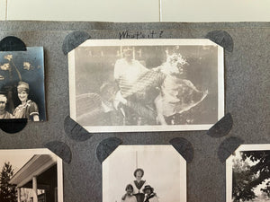 GREAT 1910s WWI Era Photo Album with 400+ Snapshots