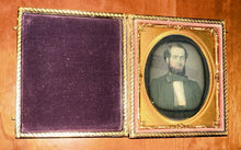 Load image into Gallery viewer, [ GERMON ] 1/6 Daguerreotype Philadelphia Man Big Beard Politician? 1800s Photo
