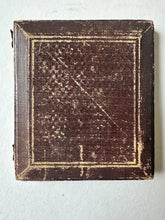 Load image into Gallery viewer, 6th Plate 1840s Daguerreotype Of Man At Desk Holding Pen Writer Or Author?
