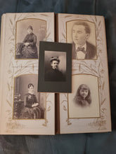 Load image into Gallery viewer, Large Album with 64 Cabinet Card Photos New York
