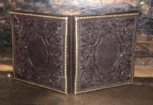 Load image into Gallery viewer, 1850s Oval Daguerreotype Photo Handsome Man - Unusual Presentation &amp; Mat Antique
