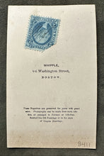 Load image into Gallery viewer, WHIPPLE - Rare Doctor FOWLER Phrenologist &amp; Author CDV Civil War Tax Stamp 1860s
