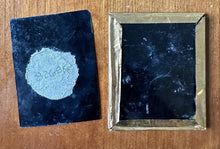 Load image into Gallery viewer, Two Original Antique Tintype Police Sheriff Wearing Badge &amp; "BLACK BART" Outlaw
