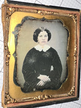 Load image into Gallery viewer, LOT of 1/6 Daguerreotype Photos 1850s Victorian Women Dag
