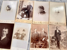 Load image into Gallery viewer, MICHIGAN photographer cabinet card lot incl Rare EMMA COLE Teacher Botanist Wiki
