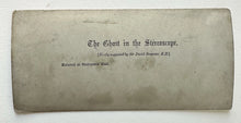 Load image into Gallery viewer, EARLY SPIRIT / GHOST STEREOVIEW TINTED 3D PHOTO 1800s HAUNTED PHOTOGRAPHY
