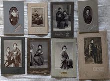 Load image into Gallery viewer, Lot of 8 Antique Photos of Japanese Women
