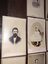 Load image into Gallery viewer, Lot of 16 1860s CDV Photos California Stockton Vallejo San Francisco Canon City
