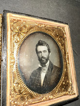 Load image into Gallery viewer, Two Self Portrait Daguerreotypes Chicago Boston Daguerreotypist GEO. FRUIN ID&#39;d
