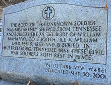 Load image into Gallery viewer, ID'd 3X ARMED SOLDIER 100 ILLINOIS INFANTRY DIED DURING WAR UNUSUAL BURIAL
