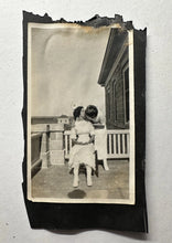 Load image into Gallery viewer, Original 1910s Snapshot Photo Girls Women Kissing / Girlfriends GOODNIGHT TEXAS
