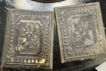 Load image into Gallery viewer, Tinted Daguerreotype Sad Woman &amp; Daughter Holding Memorial / Mourning Items?
