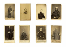 Load image into Gallery viewer, Large Lot Of Civil War Generals / 1860s CDV Soldier Photos
